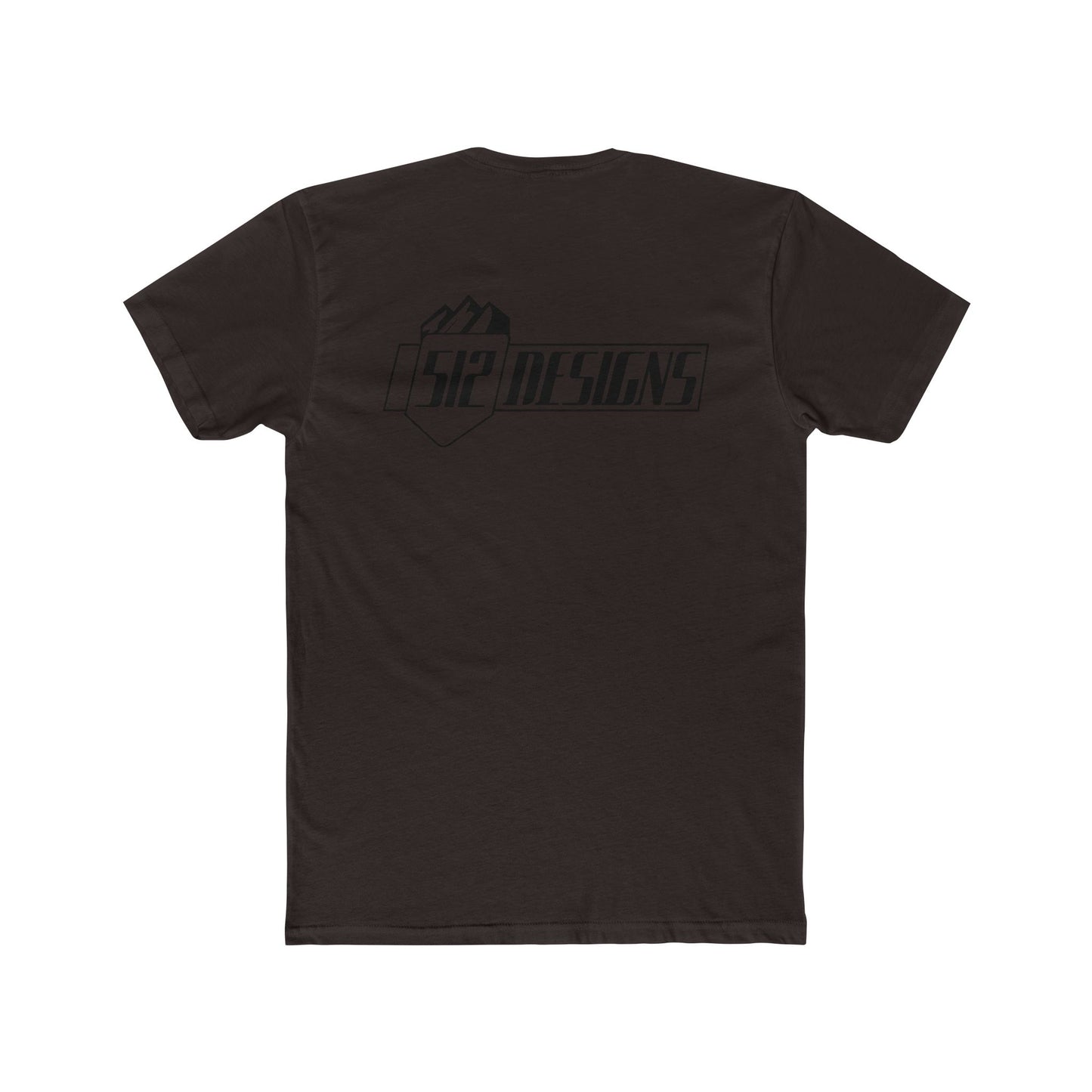 512 Designs Logo T‑Shirt — Minimal Crew Tee with Back Emblem