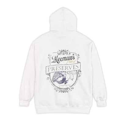 Vintage Hoodie — “Meemaw’s Preserves” Rustic Jar Logo