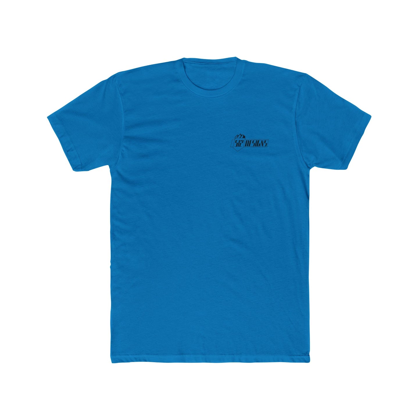 512 Designs Logo T‑Shirt — Minimal Crew Tee with Back Emblem