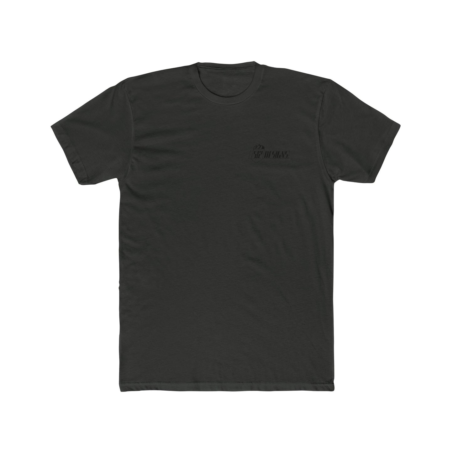512 Designs Logo T‑Shirt — Minimal Crew Tee with Back Emblem