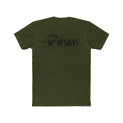 512 Designs Logo T‑Shirt — Minimal Crew Tee with Back Emblem