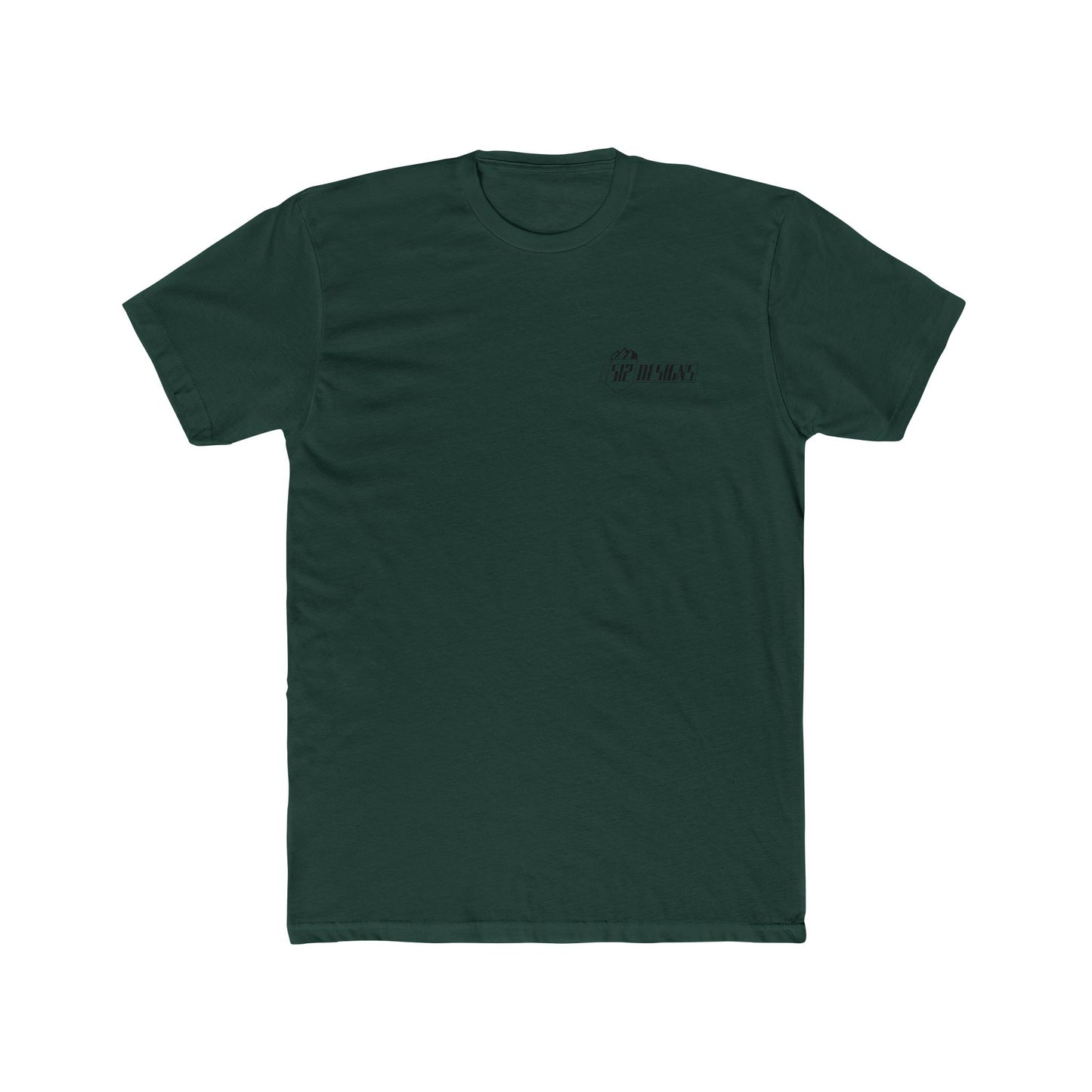 512 Designs Logo T‑Shirt — Minimal Crew Tee with Back Emblem