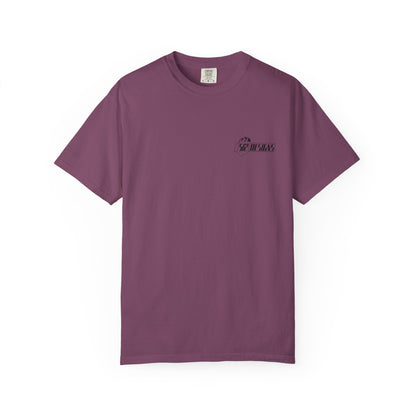 Graphic Logo T-Shirt — "512 Designs" Chest & Back Print