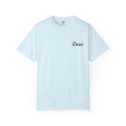 Graphic Logo T-Shirt — "512 Designs" Chest & Back Print