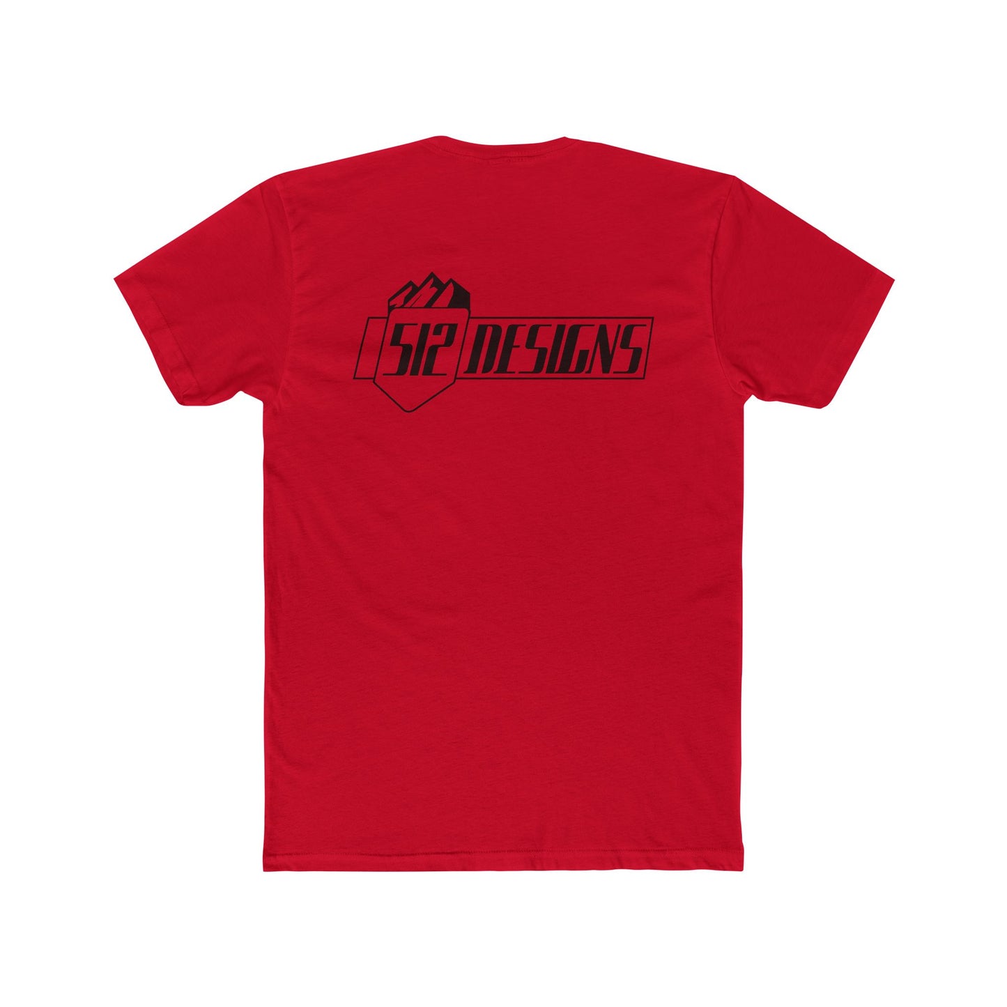 512 Designs Logo T‑Shirt — Minimal Crew Tee with Back Emblem