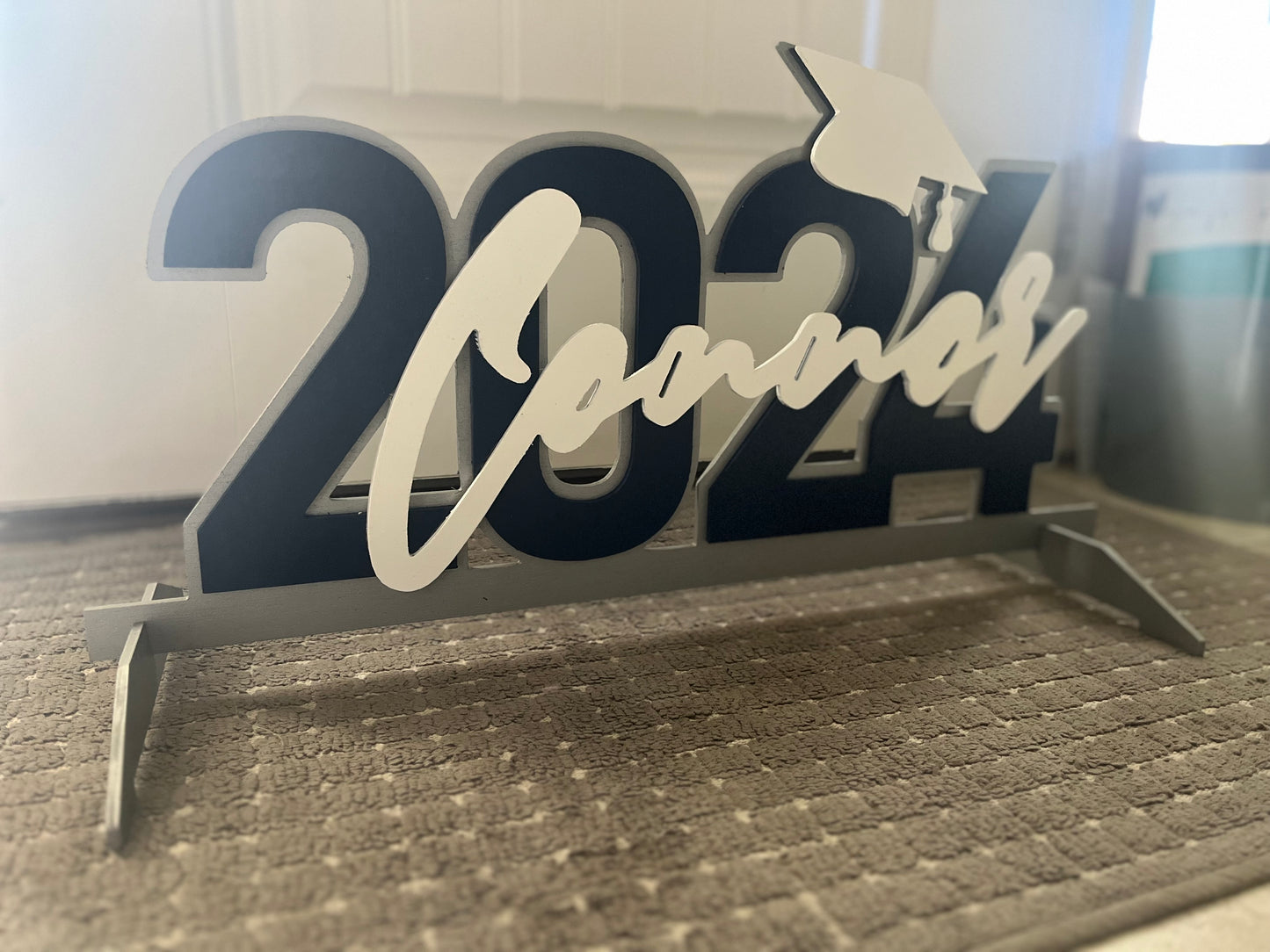 Custom Routed Graduation Table Sign